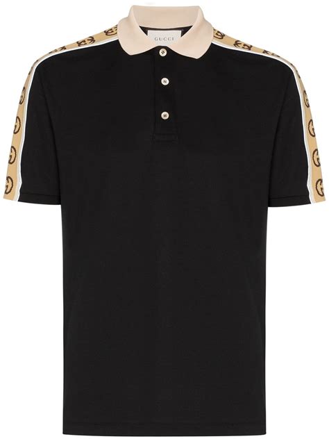 playera gucci negra|polo gucci hombre.